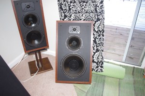 My Polk 7B alongside its little brother the 5B