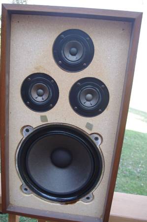 The Realistic Nova 8 driver compliment. The midranges and tweeter sure look the same to me, but are marked differently on the magnets.