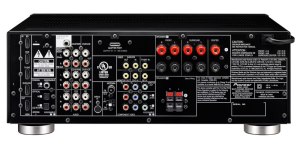 VSX-820K rear. Courtesy of Pioneer