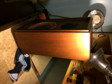 KLH Model 20. Nice even finish. Thanks Howard's!