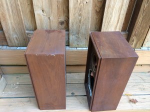 Dirty KLH 20 cabinets