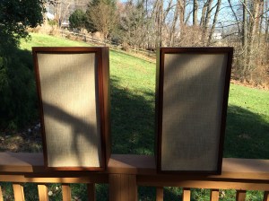 KLH 20s in the fall sun