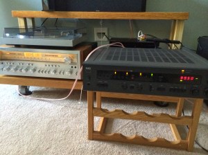 NAD spun up to play with the big Pioneer SX-1250