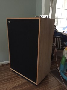 Klipsch Cornwall in Builder Birch
