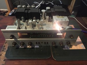 Fisher 500C Receiver top view